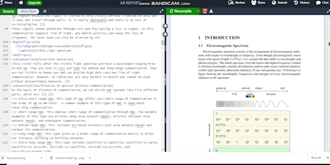 beautify your document with latex overleaf
