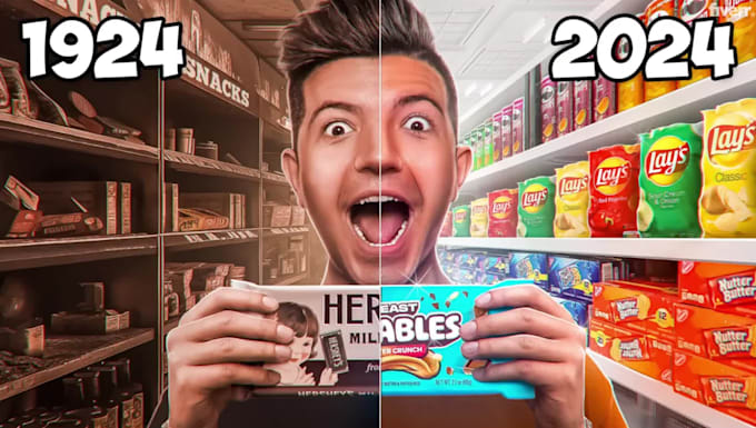 design attractive and eye catchy youtube thumbnail