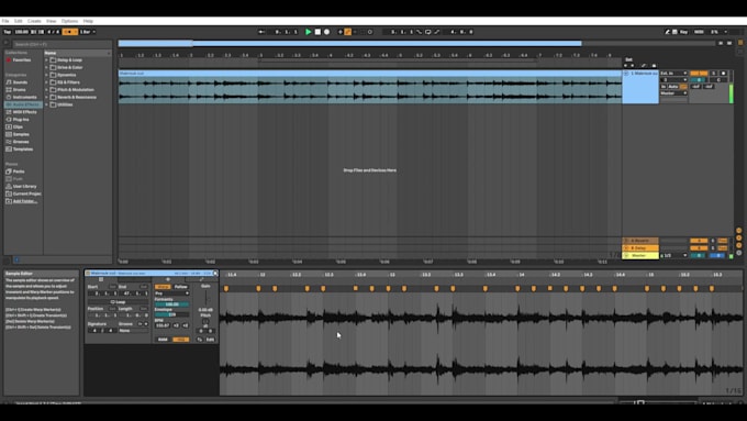 warp and quantize tracks that have unstable drifting tempo