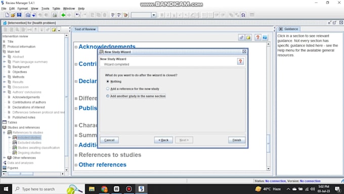 conduct a comprehensive systematic review and meta analysis