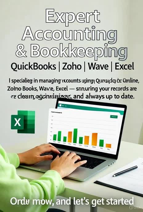 do bookkeeping in quickbooks, xero, zoho and wafeq for uae businesses