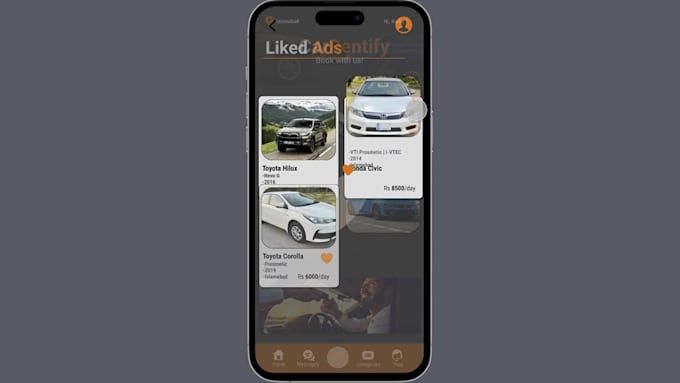 design user friendly UI UX pages for mobile applications