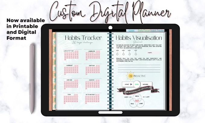 create digital journal, adhd, dream , manifestation journal