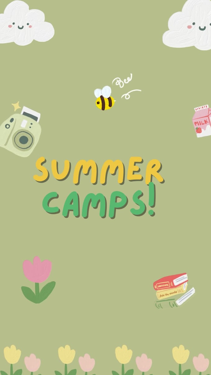 do professional flyers and posters for school summer camps