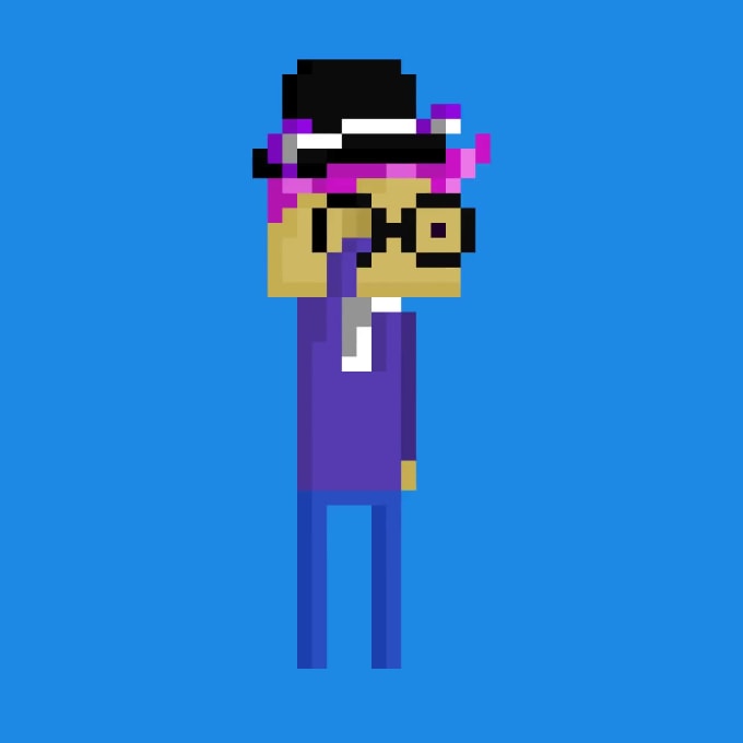 make a short gif of a roblox avatar in pixel art