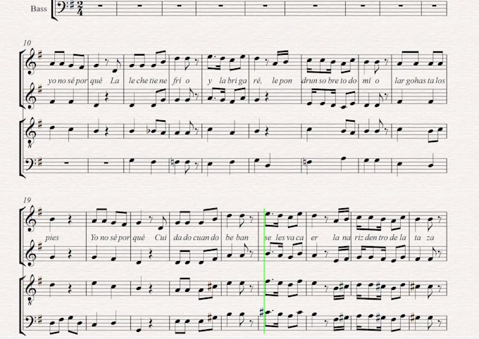 create vocal arrangements for your song