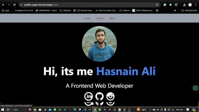 make a landing page using react and tailwind and bootstrap