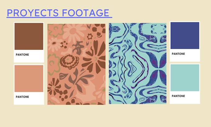 design fashion textile prints for women, men, kids wear
