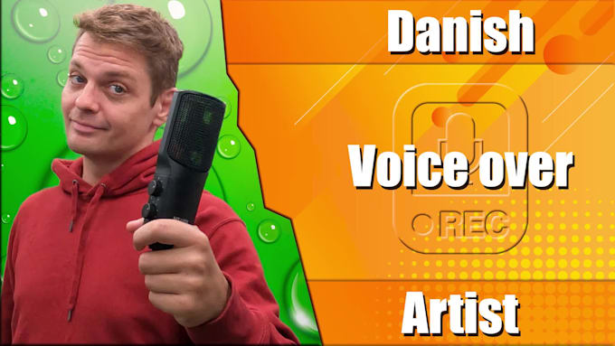 speak for your brand succes, danish male voice over actor