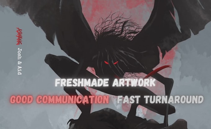 design book cover with illustration, horror fiction style