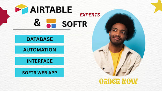 airtable database, airtable automation , airtable interface, glide softr expert