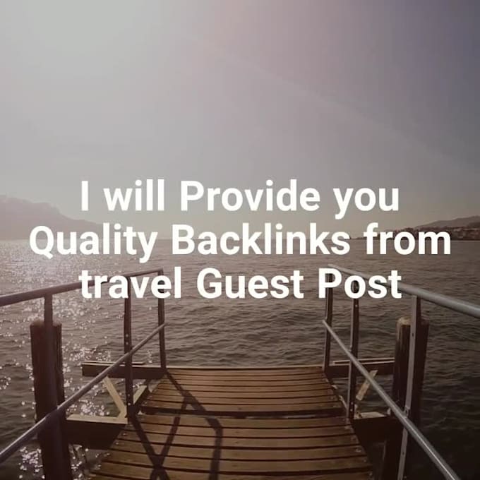do travel guest post with dofollow link