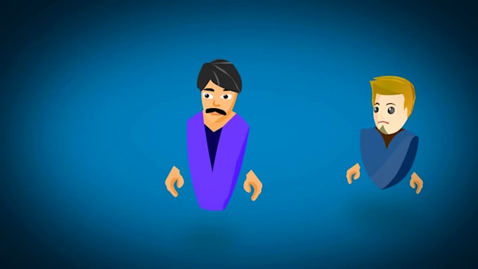 make 2d cartoon animation for story