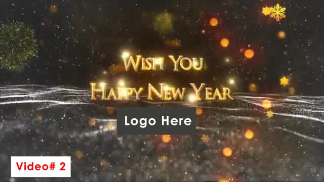 make new year video in all languages