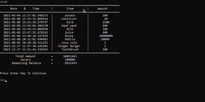 create cli projects in python