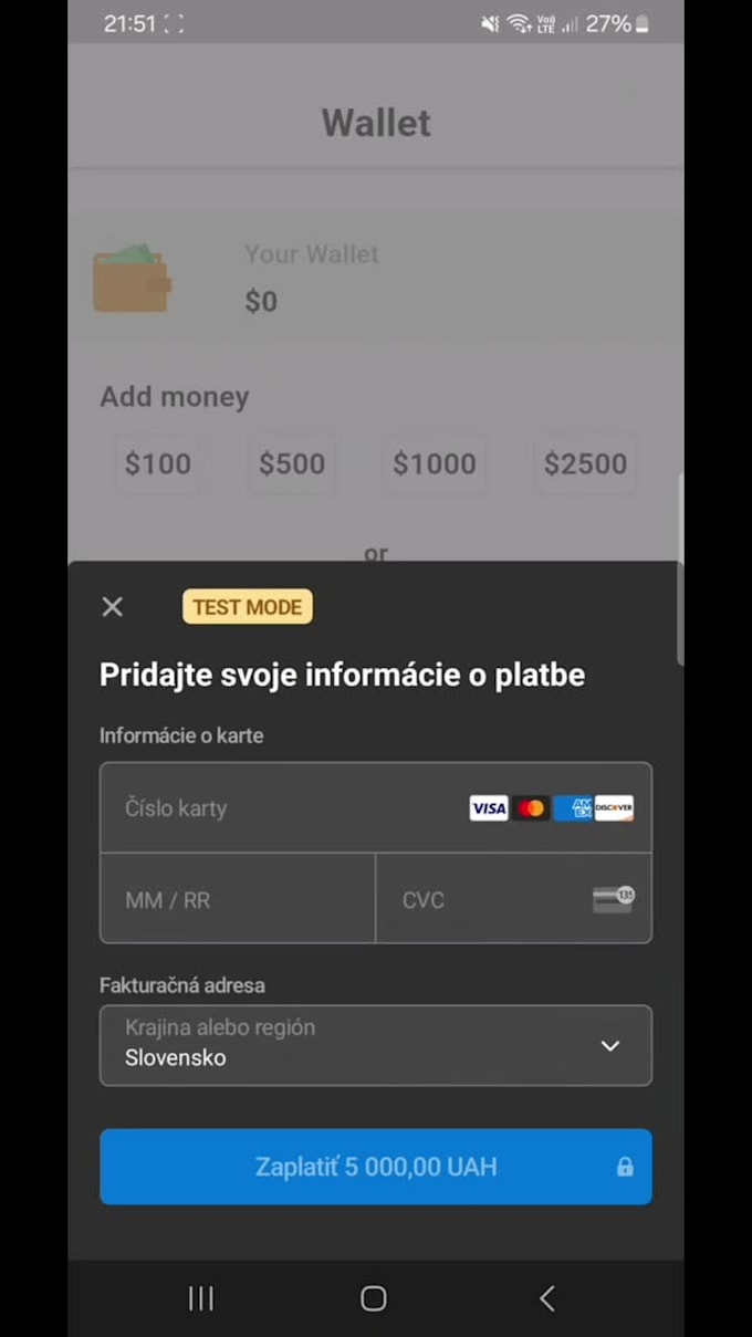 do a dart mobile app for android and IOS