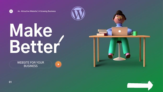 build ecommerce, wordpress responsive, and blog websites