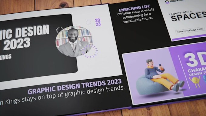 design premium company profiles, brochures, and corporate documents