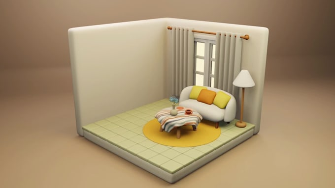 create exceptional 3d isometric animation video
