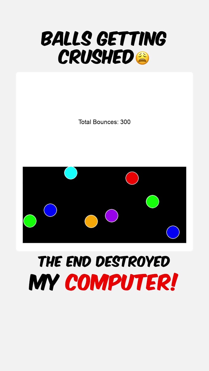 make simulations like bouncing balls