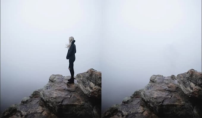 add or remove object and person from the image