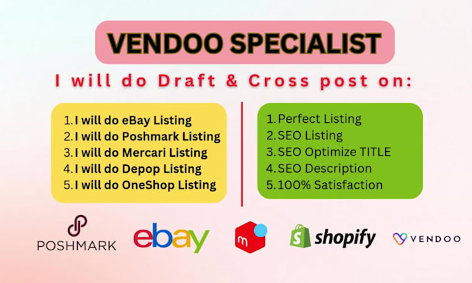 be your product lister for your list perfectly and vendoo