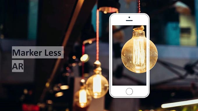 develop webar markerless app with an admin panel