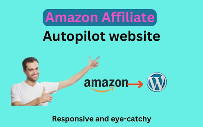 setup amazon affiliate autopilot website shareasale website, affiliate website