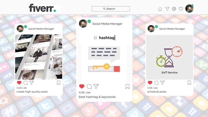 be your social media manager with a bonus promo video