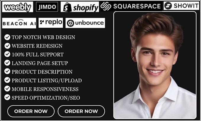 design an ultimate showit weebly doula website and redesign showit template yola