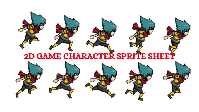 Design Sprite, 2d Sprite, Sprite Sheet, Pixel Art, Character Design ...