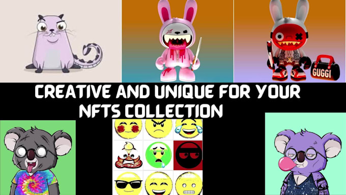write a unique description and story for your nfts collections