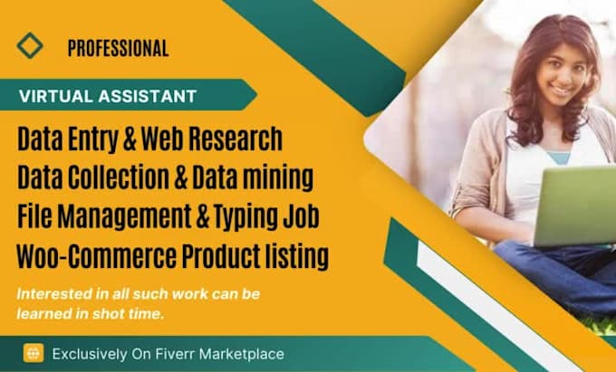 do accurate data entry, typing work, and excel data cleanup professionally