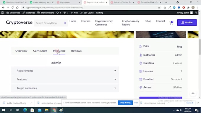 design lms or membership with learndash, learnpress