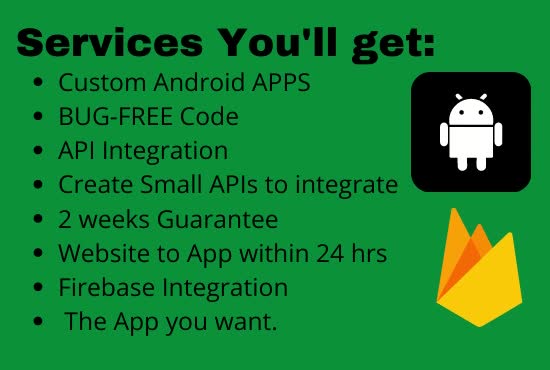be your android app developer for android app development