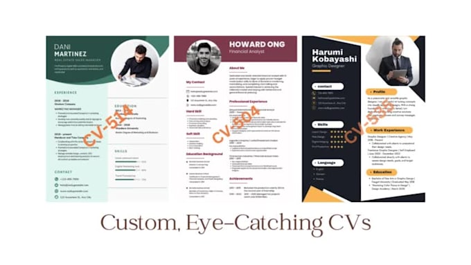 create a CV that wins attention in seconds