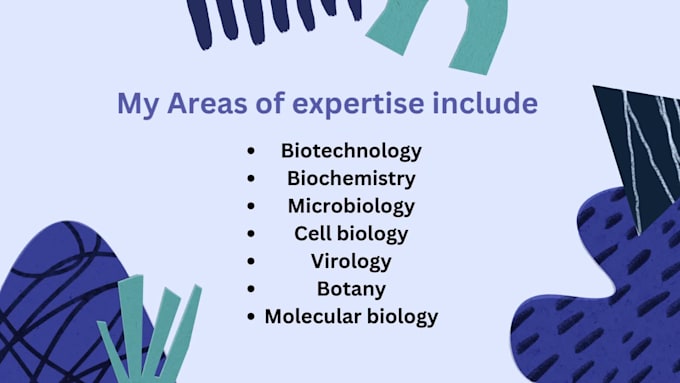 write biotechnology articles, presentations and blog posts