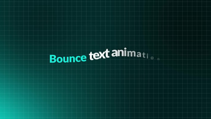 make custom animated text in after effects