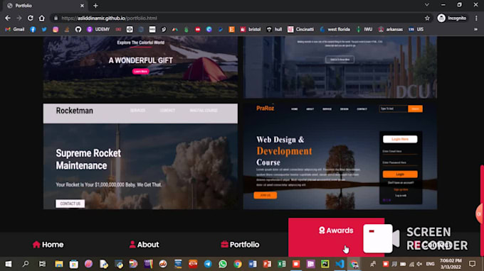 Create a responsive website using html, css and javascript by Web ...