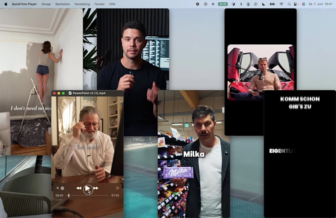 edit short form videos for tiktok, instagram reels as a video cutter