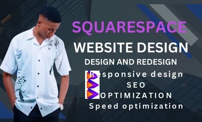 do modern squarespace website design, redesign squarespace