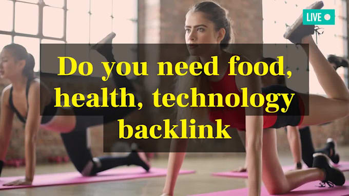 do guest post on technology, health, food