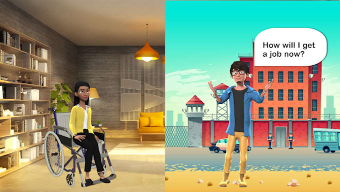 create 3d animation explainer video in 24 hours
