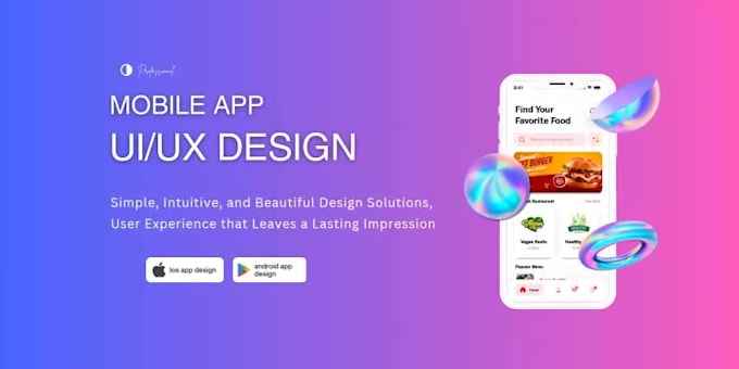 do custom mobile app UI UX design and wireframing in figma