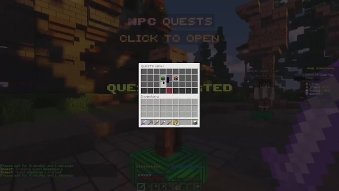 give premade minecraft survival setup with regular updates