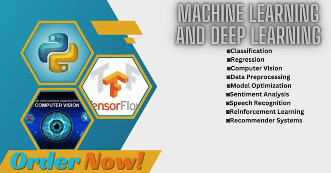 Offer advanced machine learning , deep learning python projects by ...