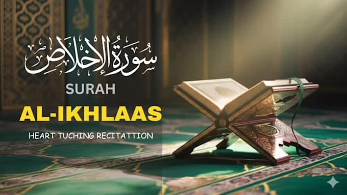 create highquality islamic youtube thumbnails for bayan, quran, and hadith