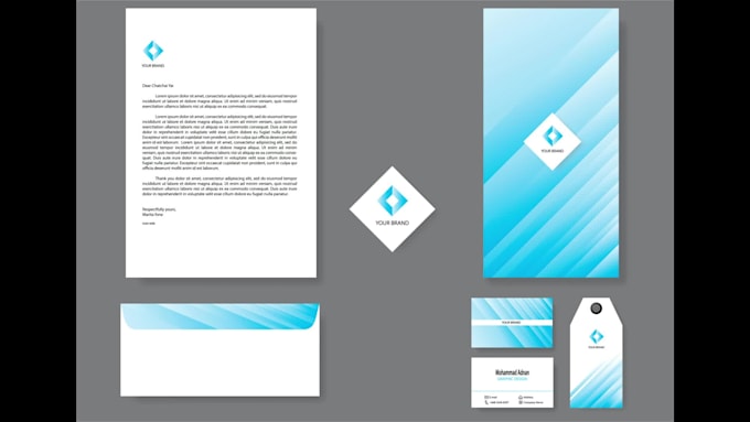 design a unique stationary for your business