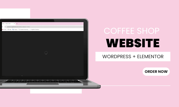design a bakery, and coffee shop website
