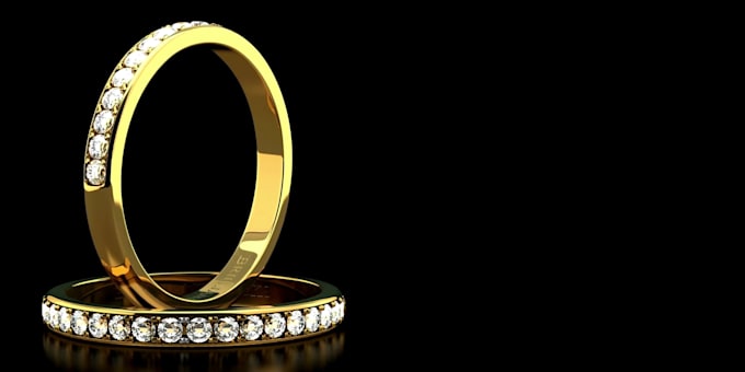 do 3d jewelry design and rendering for printing